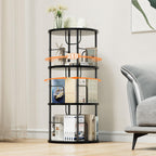 6 Tier Rotating Bookshelf 360° Corner