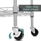 6-Tier Wire Shelving Unit