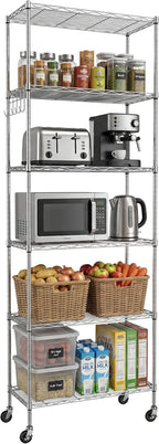 6-Tier Wire Shelving Unit
