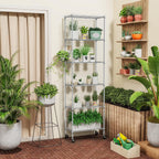 6-Tier Wire Shelving Unit