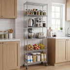 6-Tier Wire Shelving Unit
