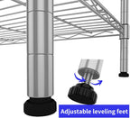 6-Tier Wire Shelving Unit Free Standing Shelf Storage