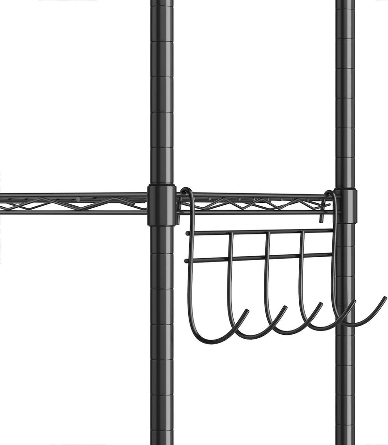 6-Tier Wire Shelving Unit Free Standing Shelf Storage