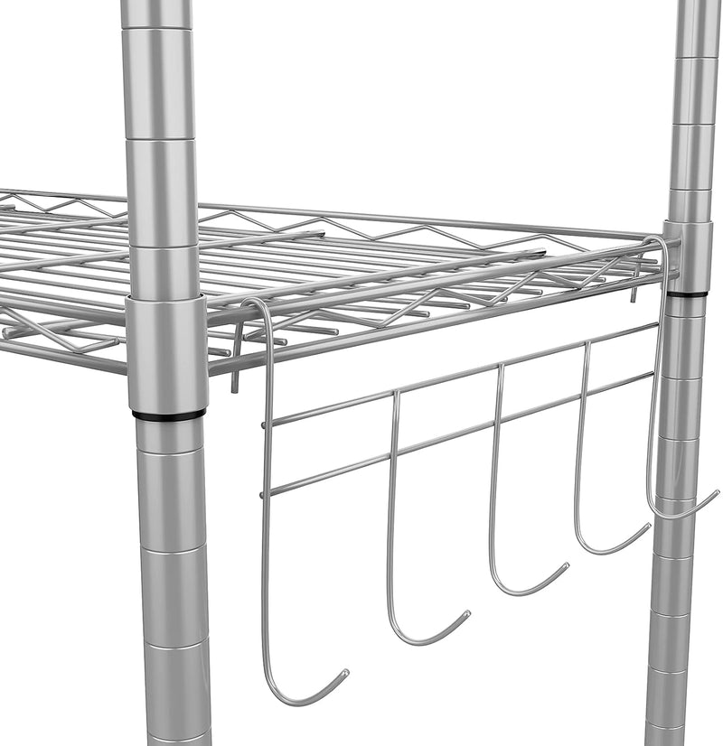 6-Tier Wire Shelving Unit Free Standing Shelf Storage