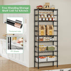 6-Tier Wire Shelving Unit Metal Units