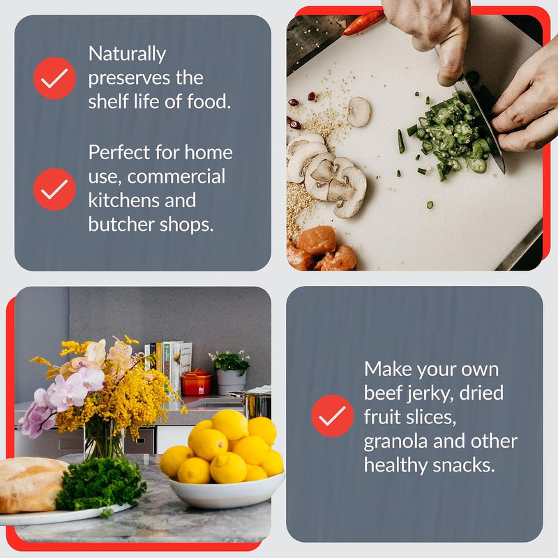 6-Tray Stainless Steel Food Dehydrator By Hendi Touch