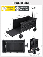 60-120L Festival Trolley on Wheels