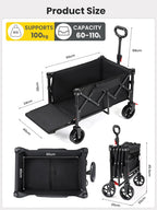 60-120L Festival Trolley on Wheels