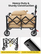 60-120L Festival Trolley on Wheels