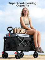 60-120L Festival Trolley on Wheels