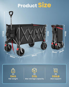 60-120L Festival Trolley on Wheels