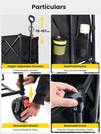60-120L Festival Trolley on Wheels