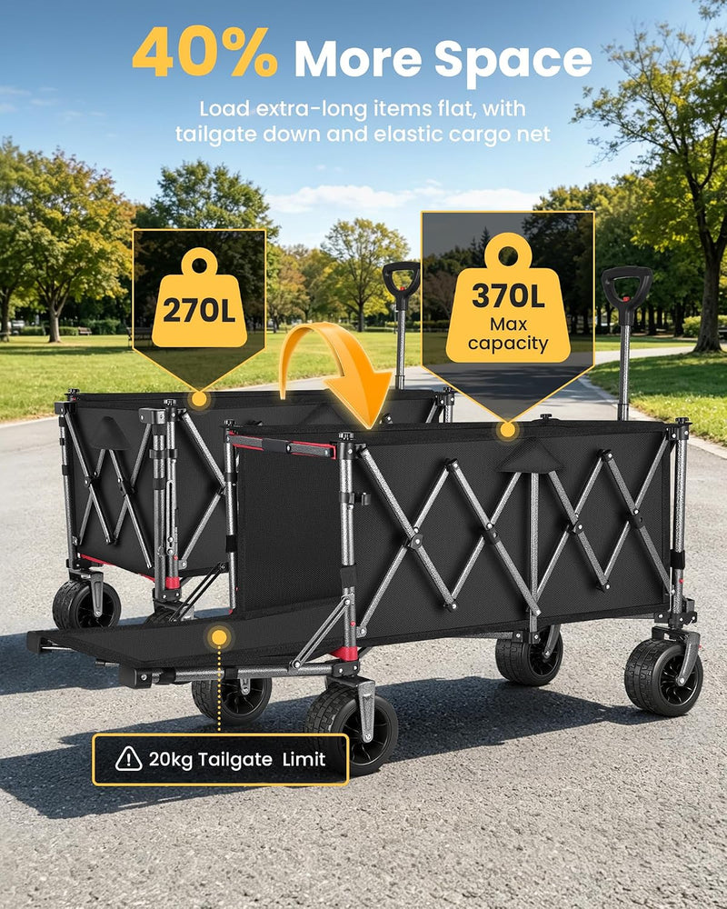 60-120L Festival Trolley on Wheels