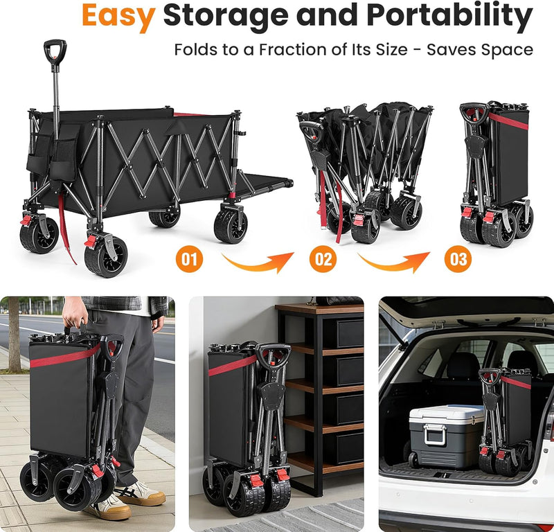 60-120L Festival Trolley on Wheels
