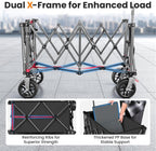 60-120L Festival Trolley on Wheels