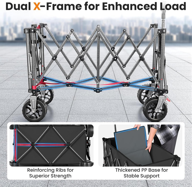 60-120L Festival Trolley on Wheels