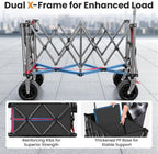 60-120L Festival Trolley on Wheels