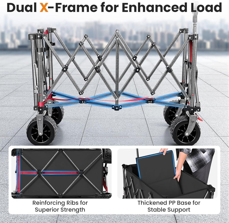 60-120L Festival Trolley on Wheels