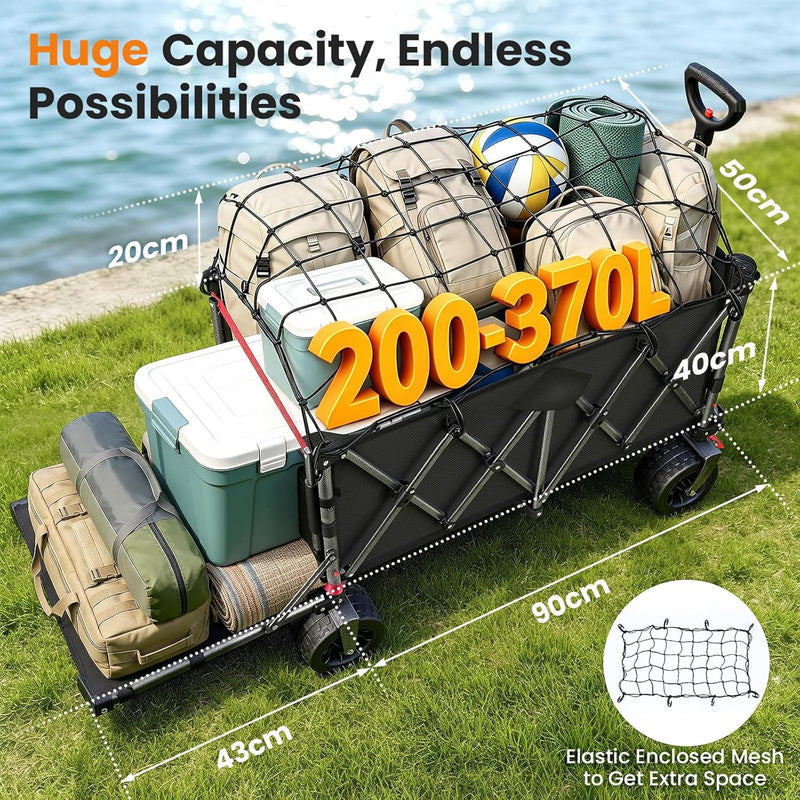 60-120L Festival Trolley on Wheels