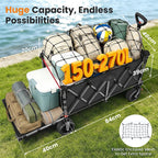 60-120L Festival Trolley on Wheels