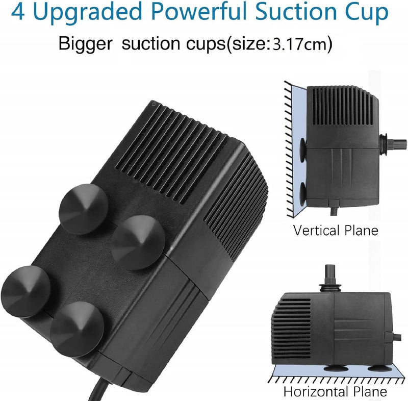 600L H Submersible Water Pump with Filter 1.83m