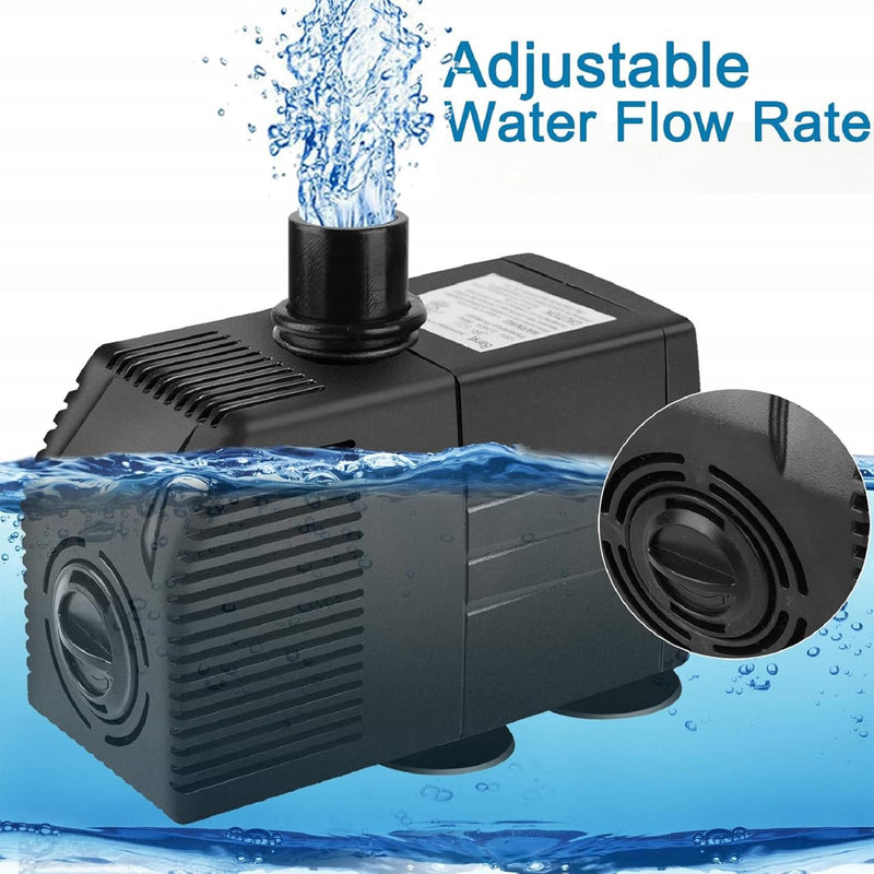 600L H Submersible Water Pump with Filter 1.83m