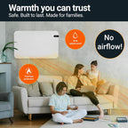 600W Smart Dual Infrared Heater Wi-Fi App