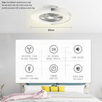 60CM LED Ceiling Light with Fan Lights