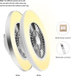 60CM LED Ceiling Light with Fan Lights