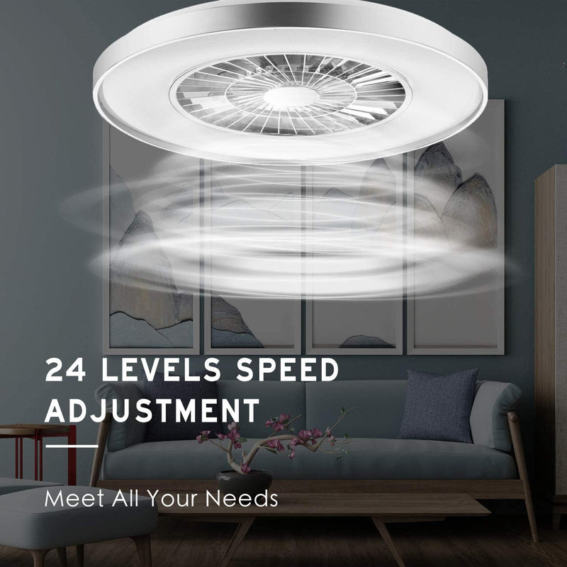 60CM LED Ceiling Light with Fan Lights