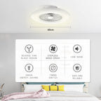 60CM LED Ceiling Light with Fan Lights 24