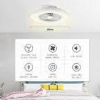 60CM LED Ceiling Light with Fan Lights 24