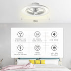 60CM LED Ceiling Light with Fan Lights 24