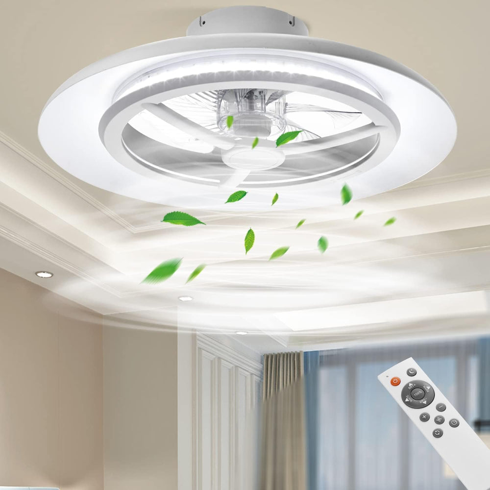 60CM LED Ceiling Light with Fan Lights 24