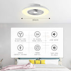 60CM LED Ceiling Light with Fan Lights 24