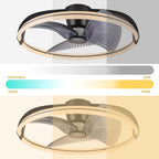 60CM LED Ceiling Light with Fan Lights 24