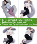 60in Full Body Pillow Nursing Maternity and Pregnancy