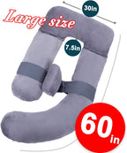 60in Full Body Pillow Nursing Maternity and Pregnancy