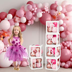 60pcs Baby Shower Decorations Neutral 6 Transparent Balloon