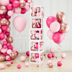 60pcs Baby Shower Decorations Neutral 6 Transparent Balloon