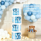 60pcs Baby Shower Decorations Neutral 6 Transparent Balloon