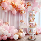 60pcs Baby Shower Decorations Neutral 6 Transparent Balloon