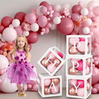60pcs Baby Shower Decorations Neutral 6 Transparent Balloon