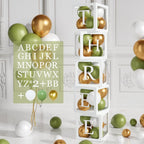 60pcs Baby Shower Decorations Neutral 6 Transparent Balloon