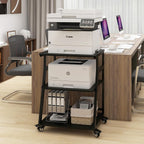 60x50x75CM Printer Stand 3 Tier Table with Storage