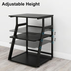 60x50x75CM Printer Stand 3 Tier Table with Storage