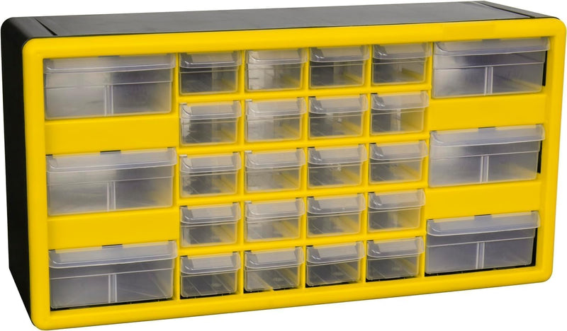 64-Drawer Plastic Drawer Storage Cabinet for Garage Organisation