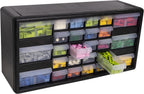 64-Drawer Plastic Drawer Storage Cabinet for Garage Organisation