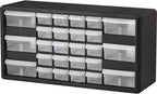 64-Drawer Plastic Drawer Storage Cabinet for Garage Organisation