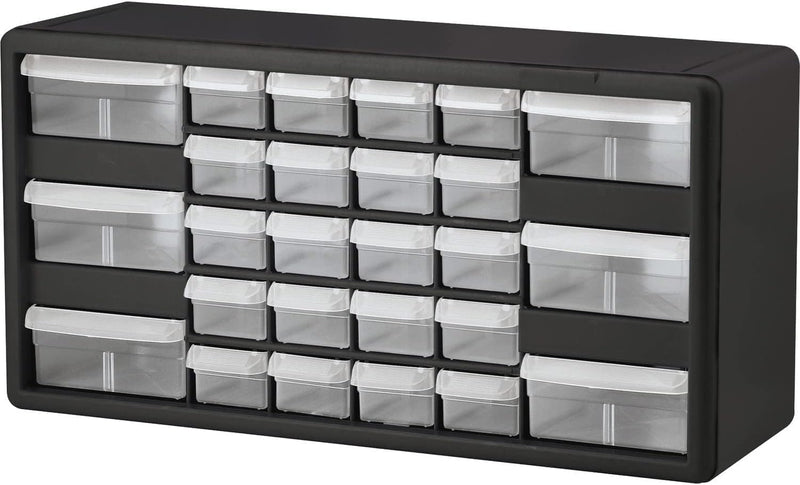 64-Drawer Plastic Drawer Storage Cabinet for Garage Organisation